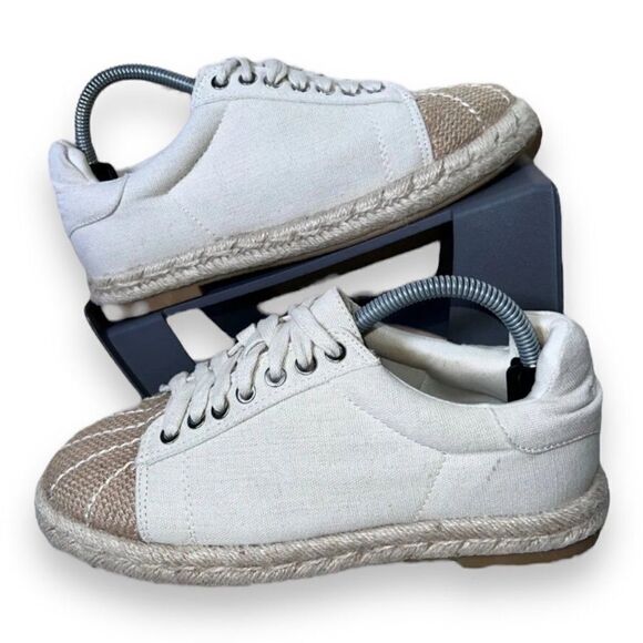 Catherine Malandrino Aleng Espadrilles Sneakers Beige Women's 7 - Picture 1 of 12
